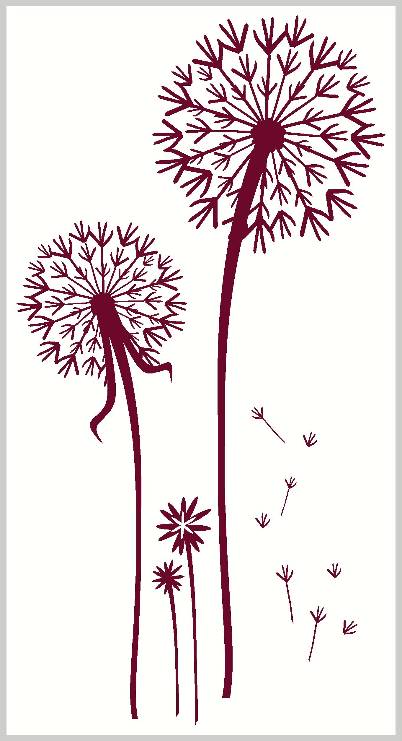 Dandelion Wall Sticker 23