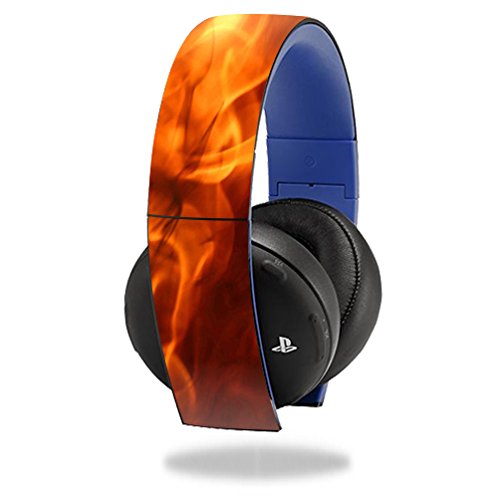 MightySkins Protective Skin Decal Wrap for Sony PS4 Gold Wireless Headset (Original Model Only) - Customizable Vinyl Sticker Cover - Gaming Accessories for Enhanced Style & Protection - Perfect for Gamers, Streaming & Esports Enthusiasts