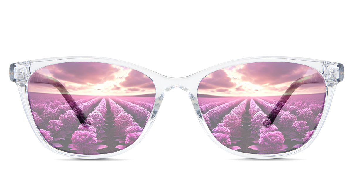 Ezra Women's Prescription Tinted Sunglasses - UV Protection & Stylish Eyewear for Driving, Outdoor Activities & Fashion Accessories