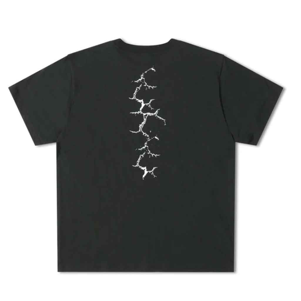 Former Fracture Short Sleeve T-Shirt for Men - Black | Stylish Casual Wear for Everyday Outfits & Street Fashion