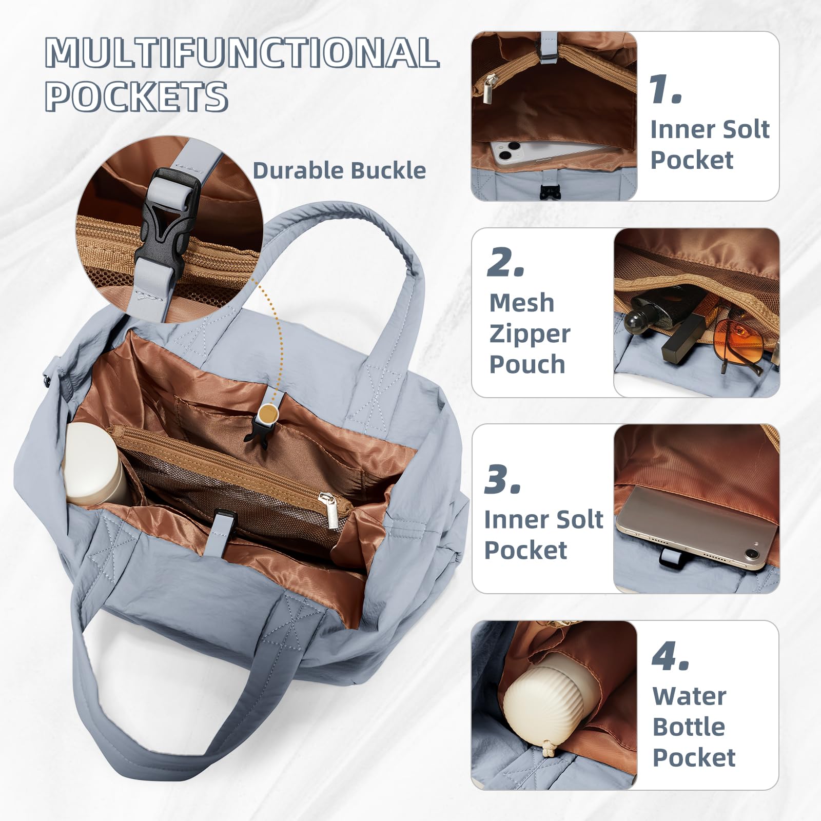 Premium Pickleball Bag for Women & Men - Lightweight Tennis Racket Backpack with Crossbody Strap | Perfect for Pickleball, Tennis & Sports Travel Accessories