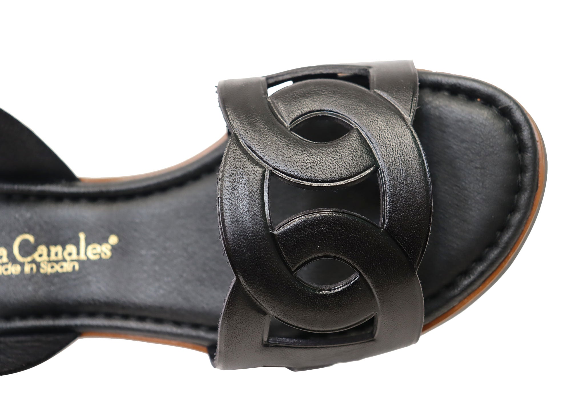 Lola Canales Corin Women's Comfortable Leather Sandals - Handmade in Spain - Perfect for Summer, Beach, and Casual Outings