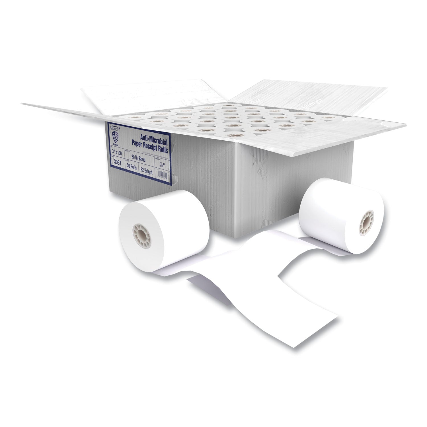 Alliance Armor Antimicrobial Receipt Roll Paper - 3