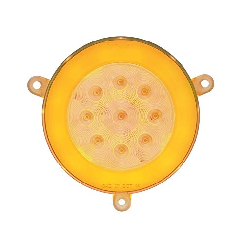 United Pacific 37115 Amber LED Turn Signal Light with Clear Lens - 21 LED for 2005+ Freightliner Century Class Trucks - Durable Replacement for Day & Night Driving Safety