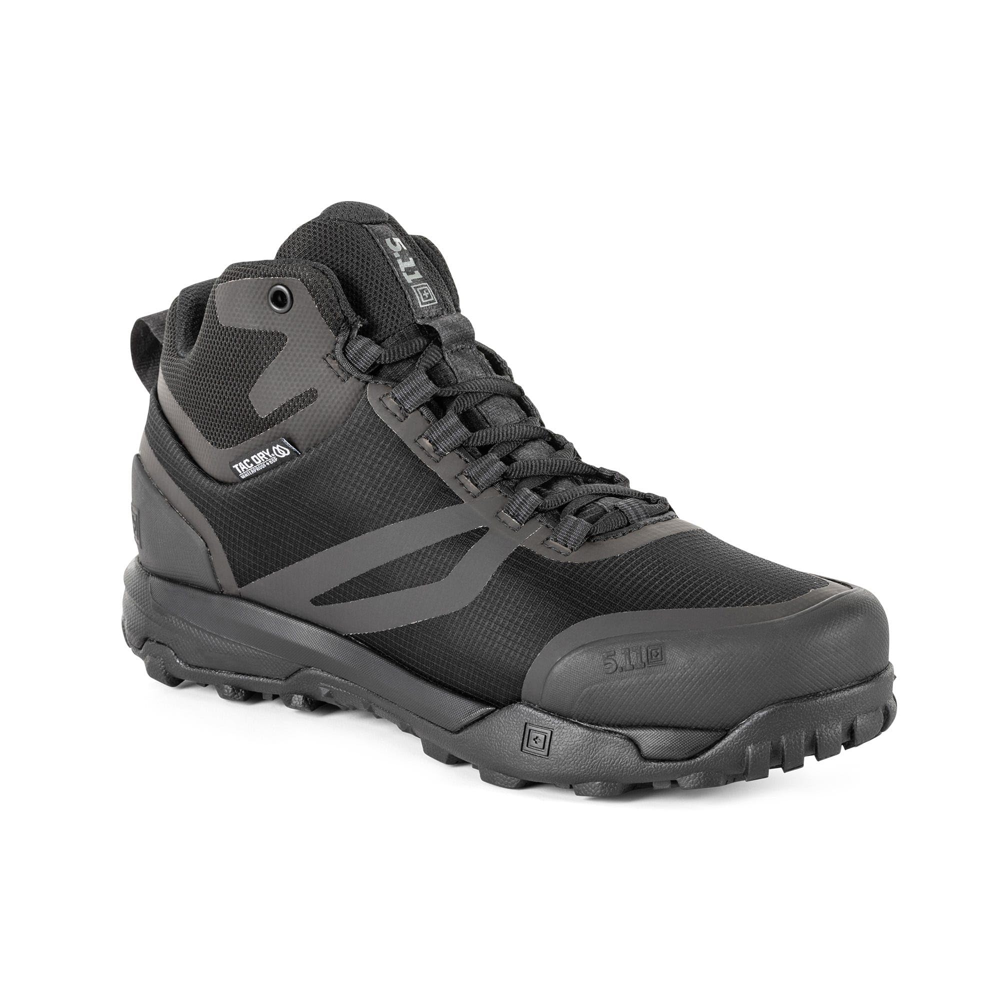 5.11 Tactical Men's Waterproof Hiking Boots - All Terrain Outdoor Military Boots Style 12446ABR for Camping, Hunting & Tactical Operations