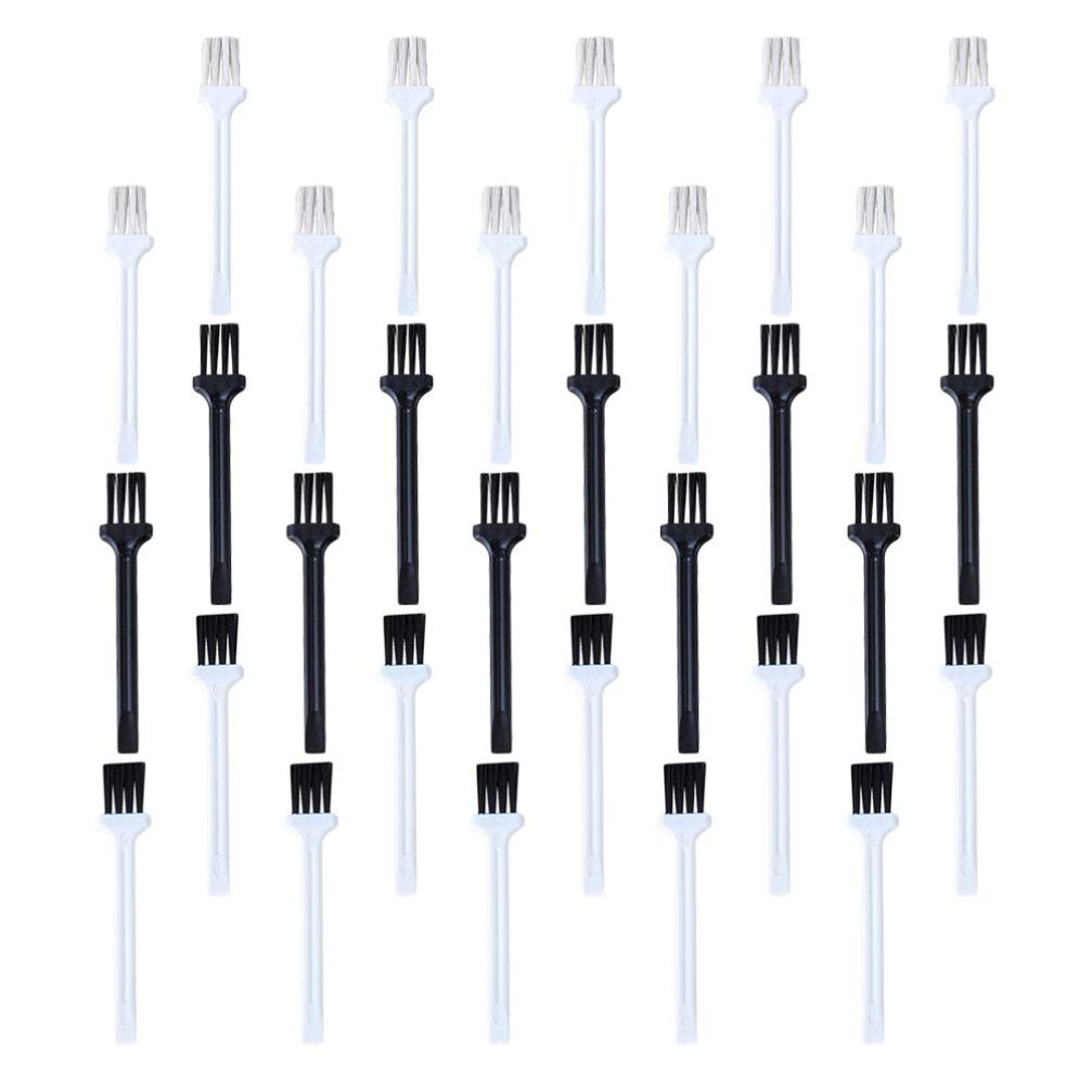 Healifty 60pcs Multipurpose Cleaning Brush Set - Mini Keyboard Brush, Shaver Cleaner, Anti-Static Computer Brush for Electronics, Hair Clippers & Home Office Use - Perfect for Keyboard, Laptop, and Gadget Maintenance