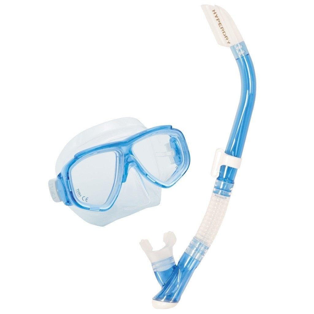 Tusa Splendive & Liberator X Ten Snorkel Fins Set - Premium Snorkeling Gear for Scuba Diving, Swimming & Beach Adventures