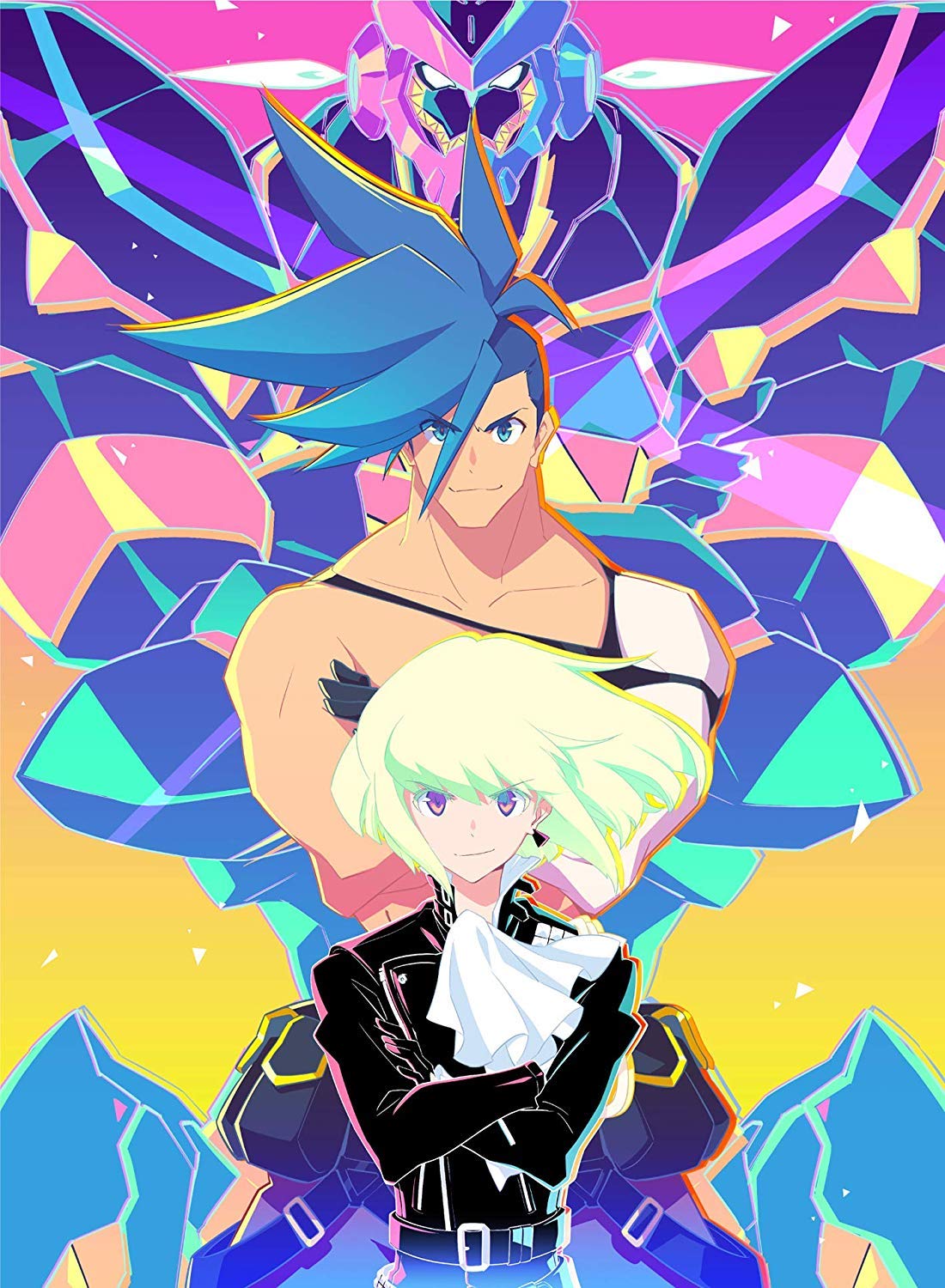 Promare Limited Edition DVD with Postcard Set & Can Badge Set - Perfect for Anime Collectors & Gift Giving