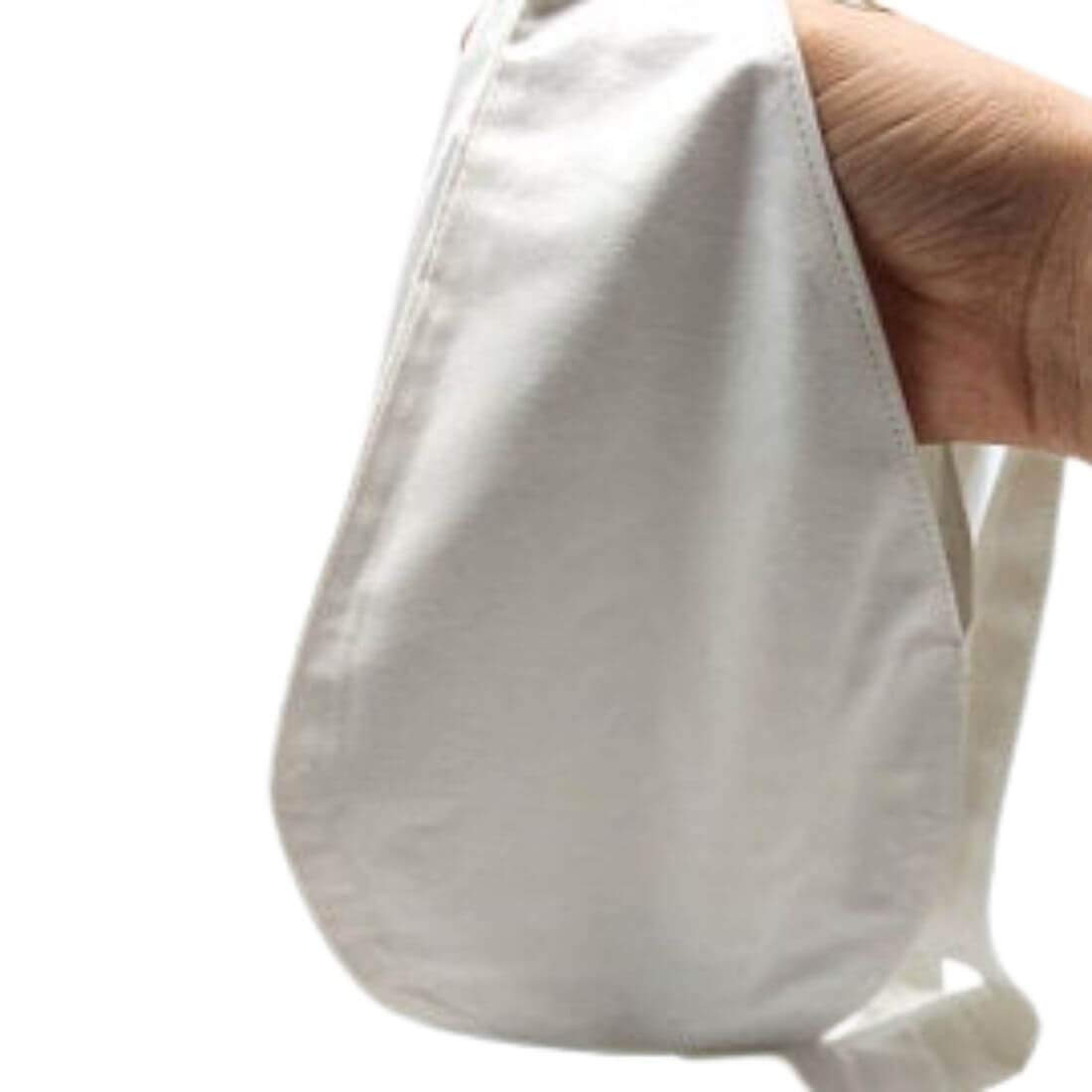 MAYAPURI White Japa Meditation Bag with Zip Pocket - Chanting Bead Pouch for Yoga, Prayer & Spiritual Practice - Portable Gomukhi Bag for Mala Beads (Pack of 1)