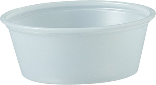 250-Pack 1.5 oz Clear Plastic Solo Cups - Disposable Portion Containers for Food, Beverages, Party Supplies & Crafts | Perfect for Weddings, BBQs, Picnics & Kids' Art Projects