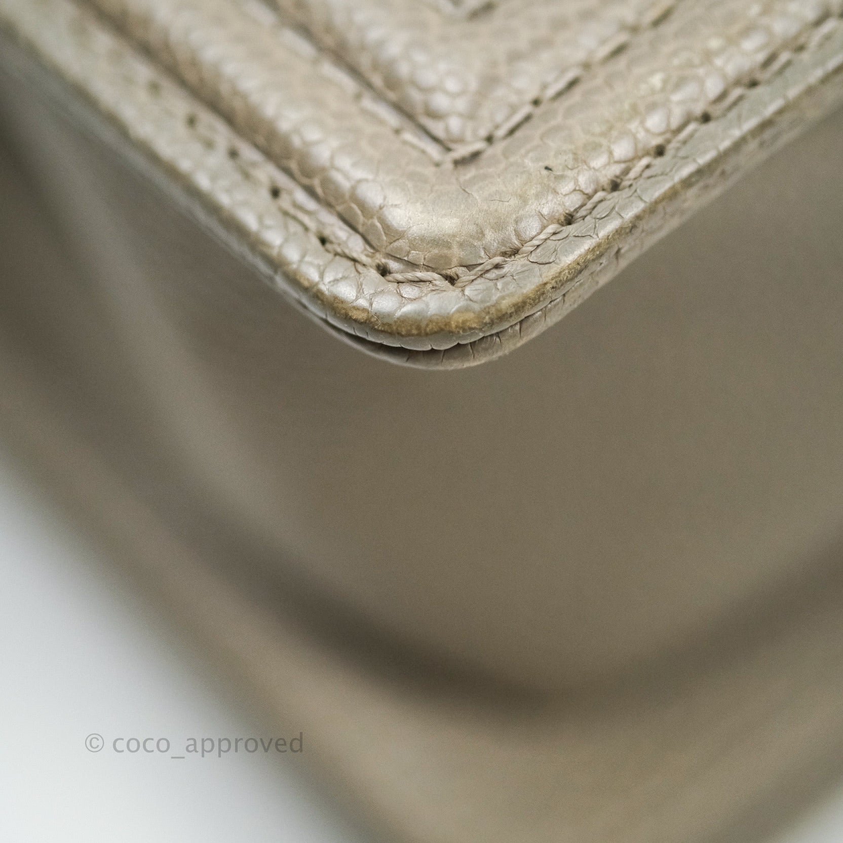 Chanel Boy Quilted Medium Handbag in Taupe Grey Caviar Leather with Gold Hardware - Perfect for Work, Evening Events & Luxury Fashion Accessories