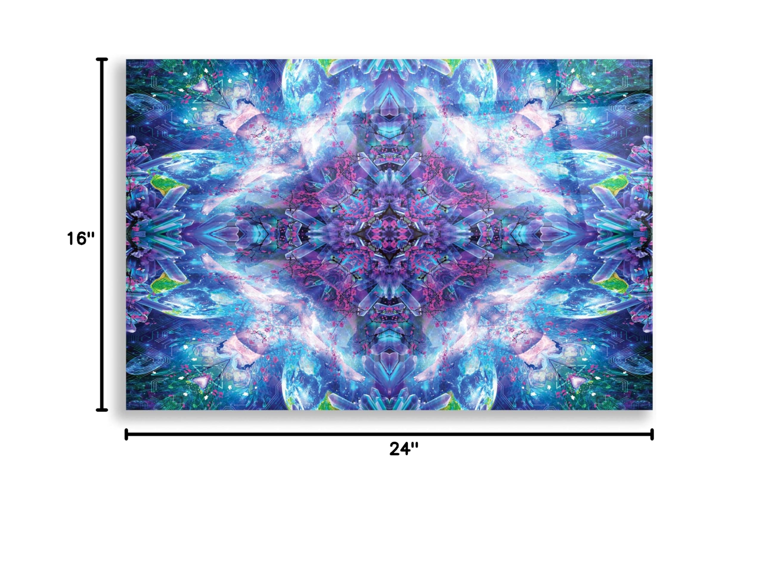 Epic Art 'Set And Setting 2' by Cameron Gray - Premium Acrylic Glass Wall Art Print 24