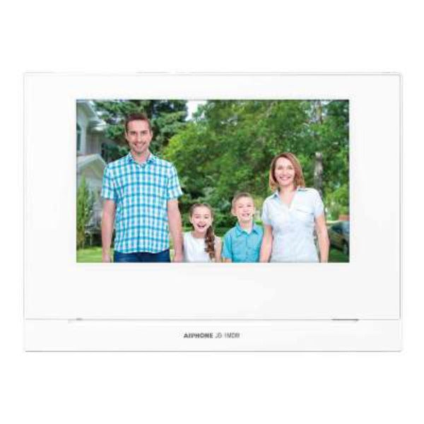Aiphone JO-1MDW Video Intercom Sub Monitor with Smartphone Connectivity - Secure Home & Office Communication System for Apartments, Gated Communities & Businesses