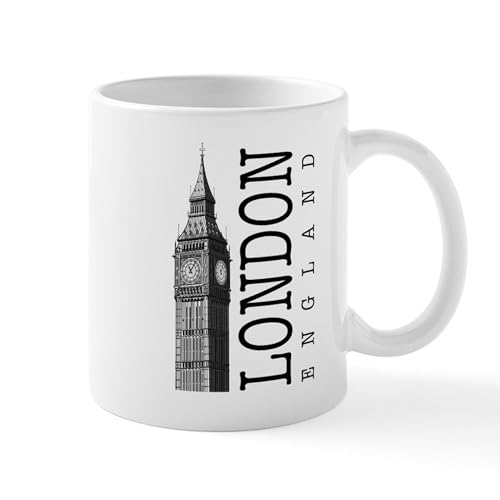 White - London Big Ben Mugs