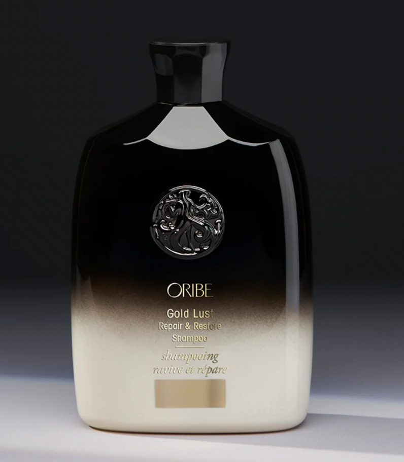 Oribe Gold Lust Repair & Restore Shampoo - Sulfate-Free Hair Treatment for Damaged & Dry Hair - Luxury Shampoo for Shine & Strength - Perfect for Color-Treated & Chemically Processed Hair