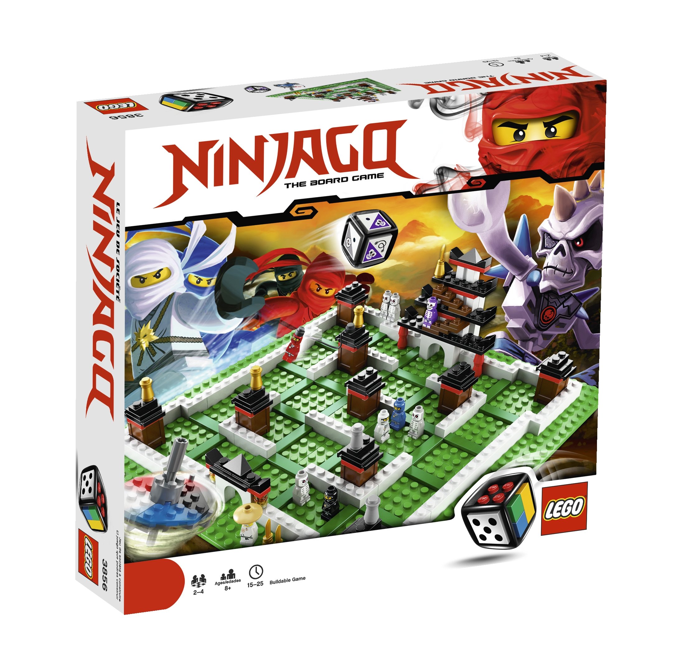 LEGO Ninjago 3856 Building Set - Ninja Action Toy for Kids, Creative Construction Kit for Boys & Girls - Perfect for Playtime, Birthday Gifts & Collectors