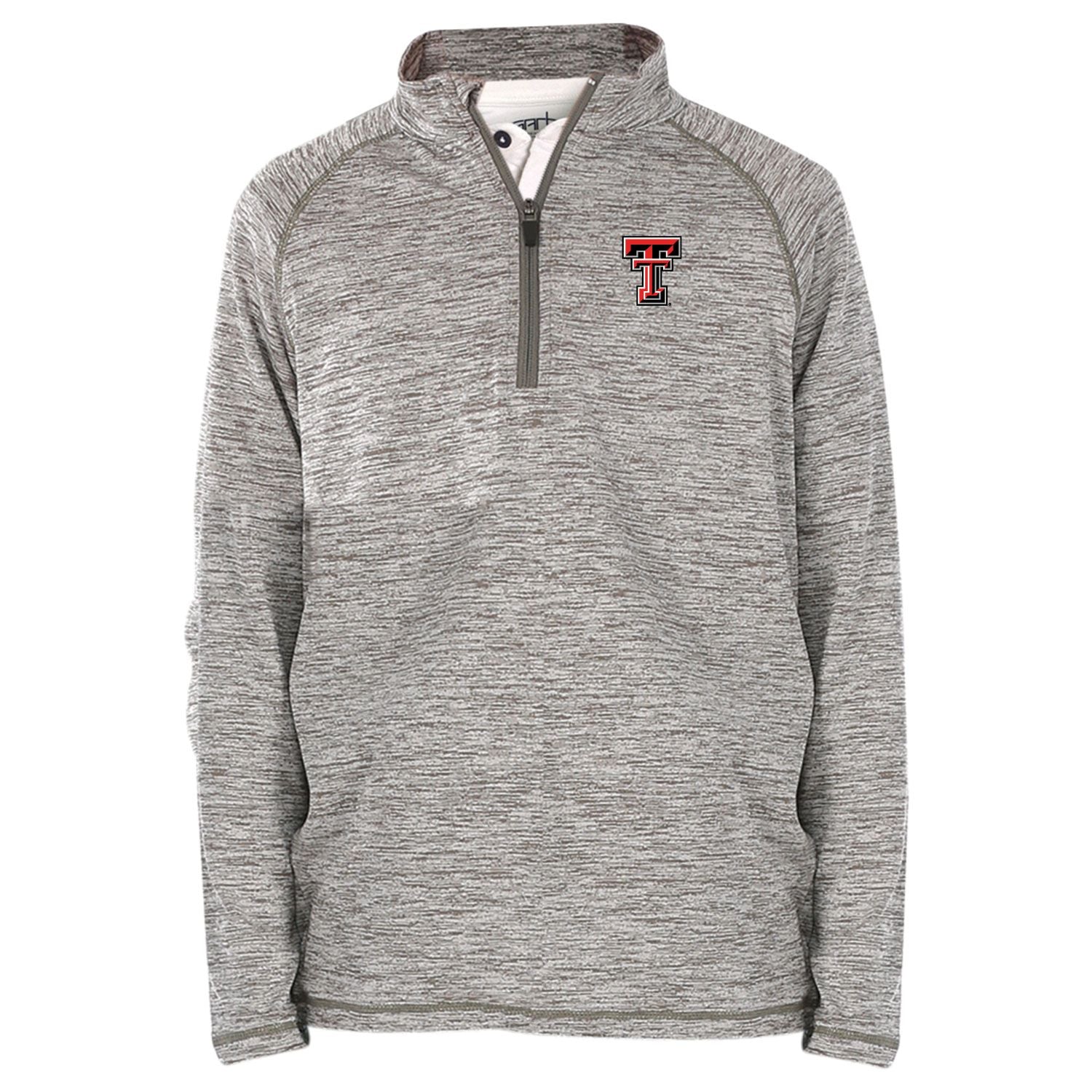 Texas Tech Red Raiders Youth Boys' 1/4 Zip Pullover Jacket - Comfortable Athletic Fleece Top for School, Sports & Game Day Outfits
