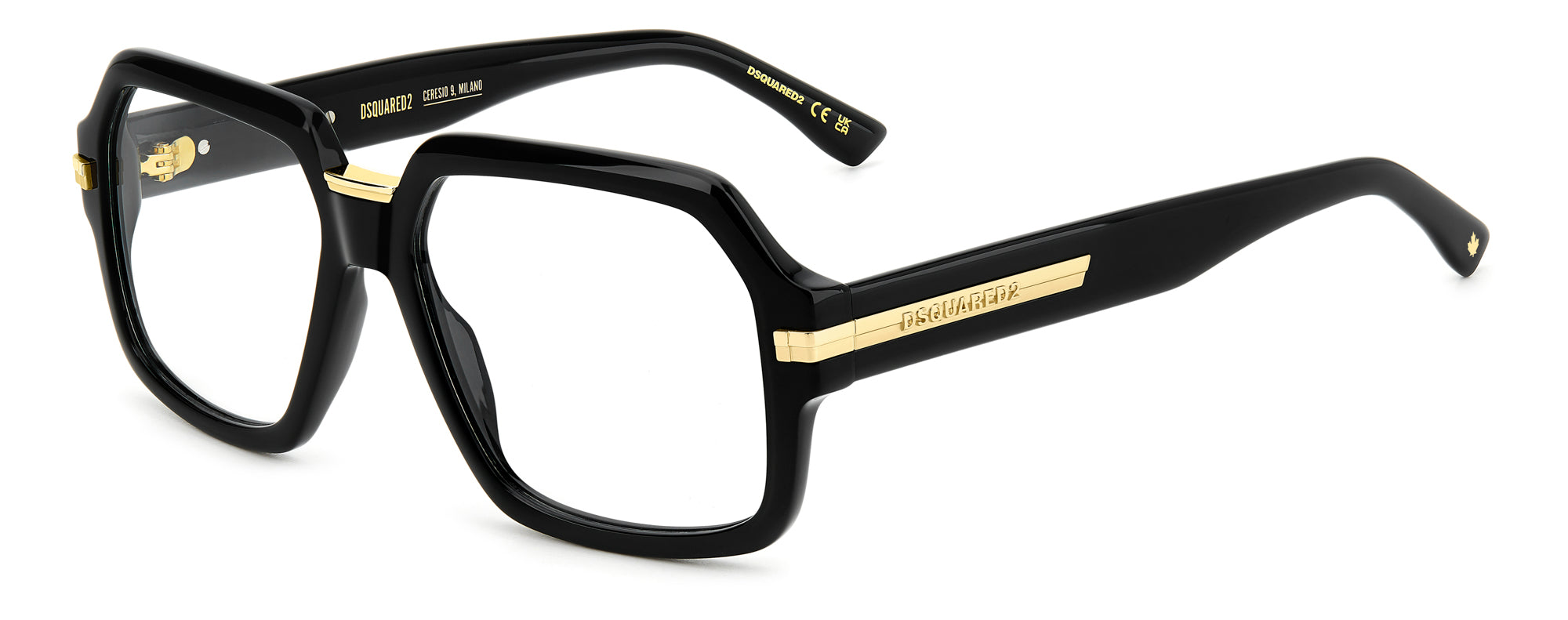 DSQUARED2 D2 0162 Sunglasses - Polarized UV Protection Aviator Style for Men & Women - Perfect for Driving, Beach & Outdoor Activities