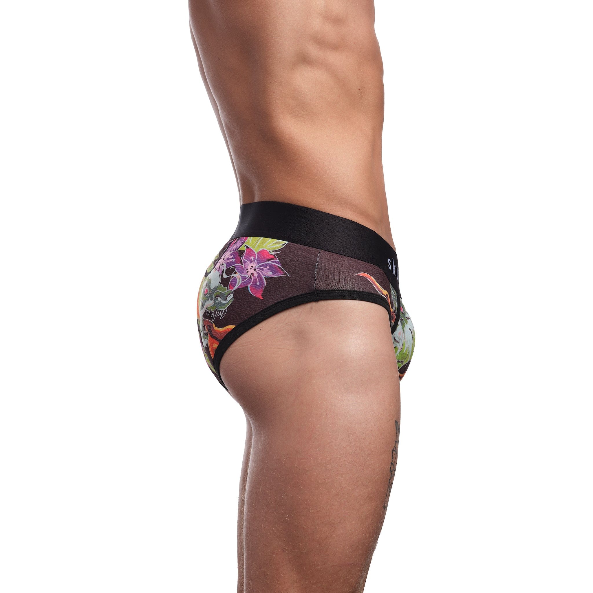 Fire Breathing Dragon Brief - Premium Men's Underwear for Comfort & Style | Perfect for Cosplay, LARP & Fantasy Costumes