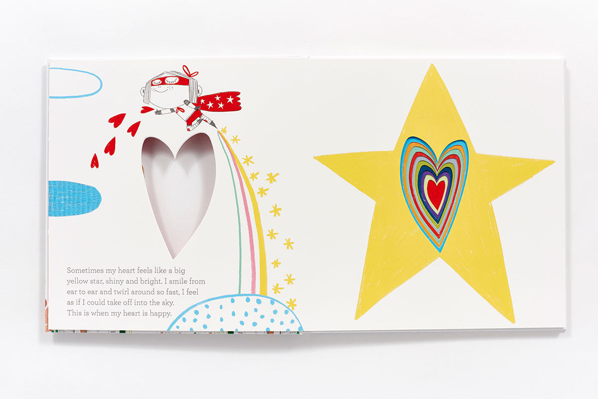 In My Heart: A Book of Feelings by Jo Witek - Illustrated Children's Hardcover Book About Emotions for Toddlers & Preschoolers | Perfect for Bedtime Reading & Emotional Learning