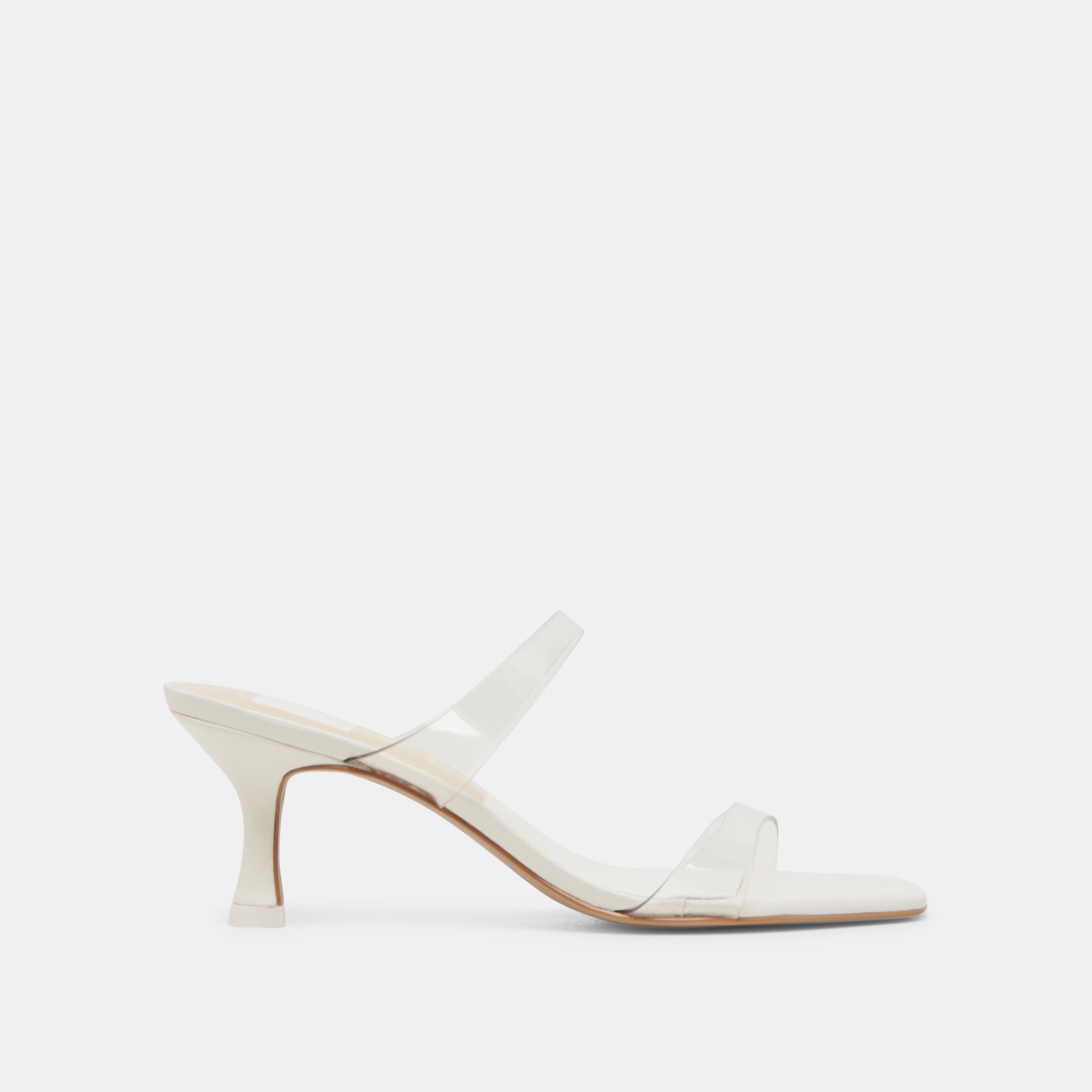 GENORA Women's Crystal Vinyl Wide Heel Sandals - Elegant & Comfortable for Parties, Weddings & Evening Events