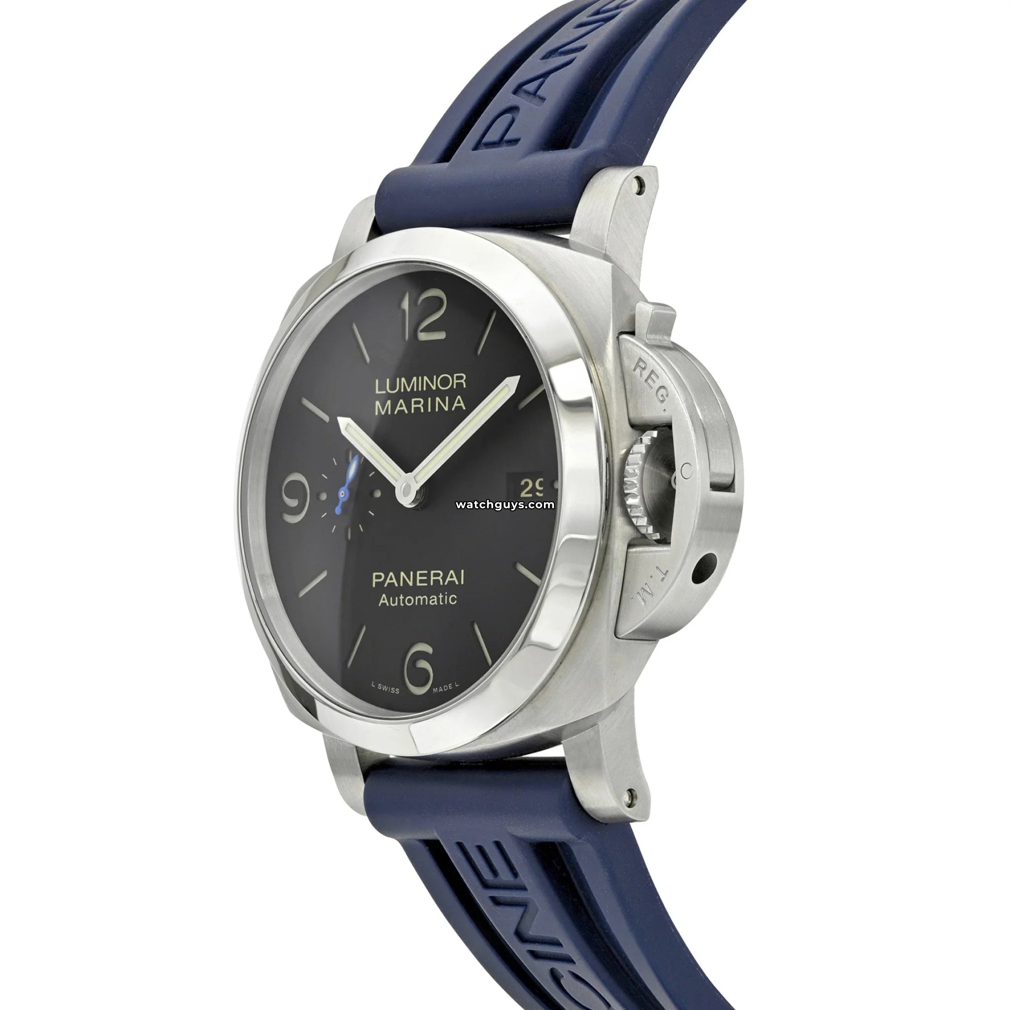 Panerai Luminor Marina PAM01312 Men's Automatic Watch - Luxury Stainless Steel Dive Watch with Date Function | Perfect for Diving, Business & Formal Occasions