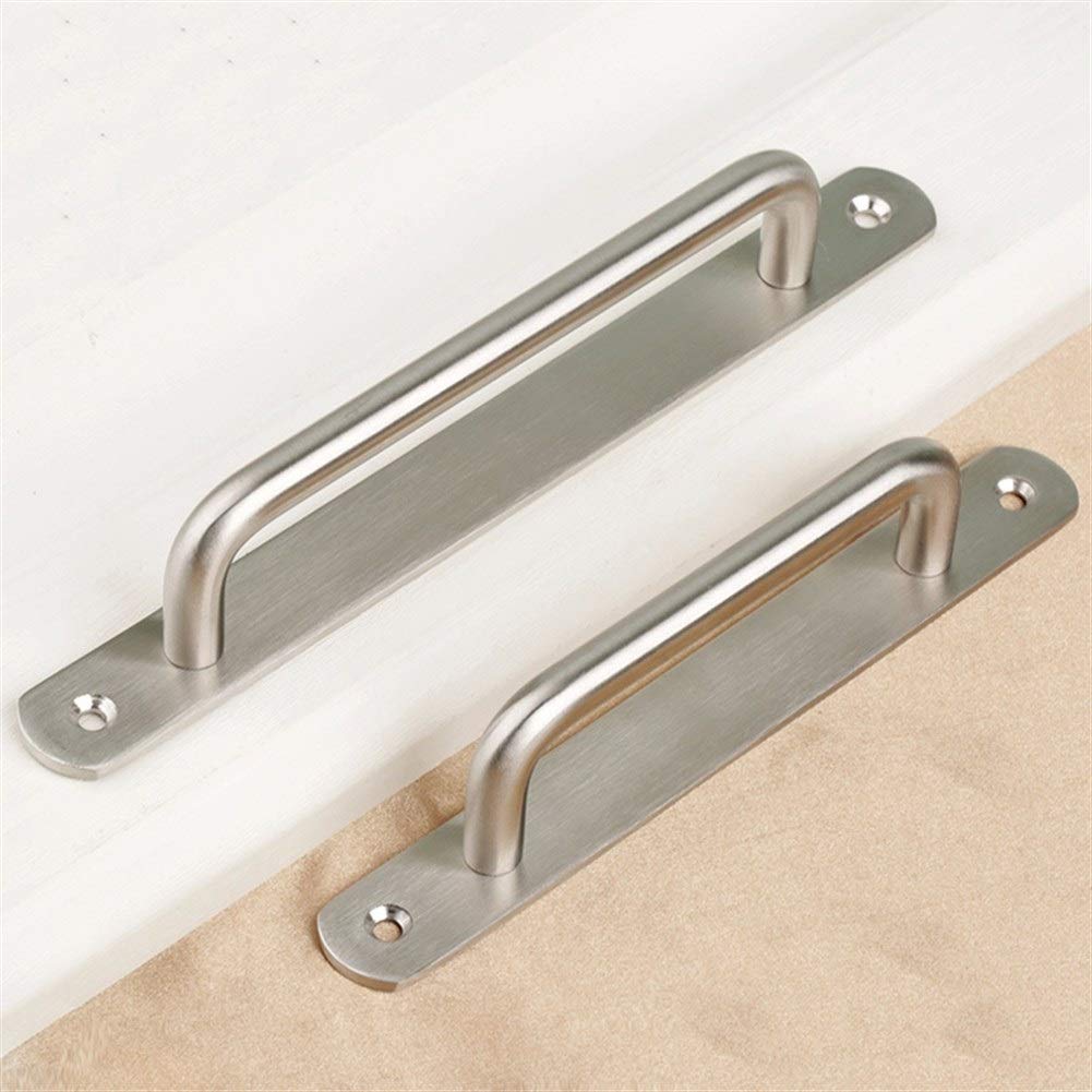 Rustic Cabinet Handles - Stainless Steel Sliding Door Pulls, Black Wall Mounted Knobs for Modern Minimalist Furniture | Wardrobe, Locker & Cabinet Hardware | Perfect for Home Office, Kitchen Cabinets & Closet Doors