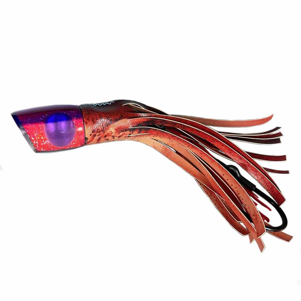 Pink Eyes Red Mahi Skirt XL Bacchanal A La Vive Lures - Perfect for Offshore Fishing & Saltwater Trolling