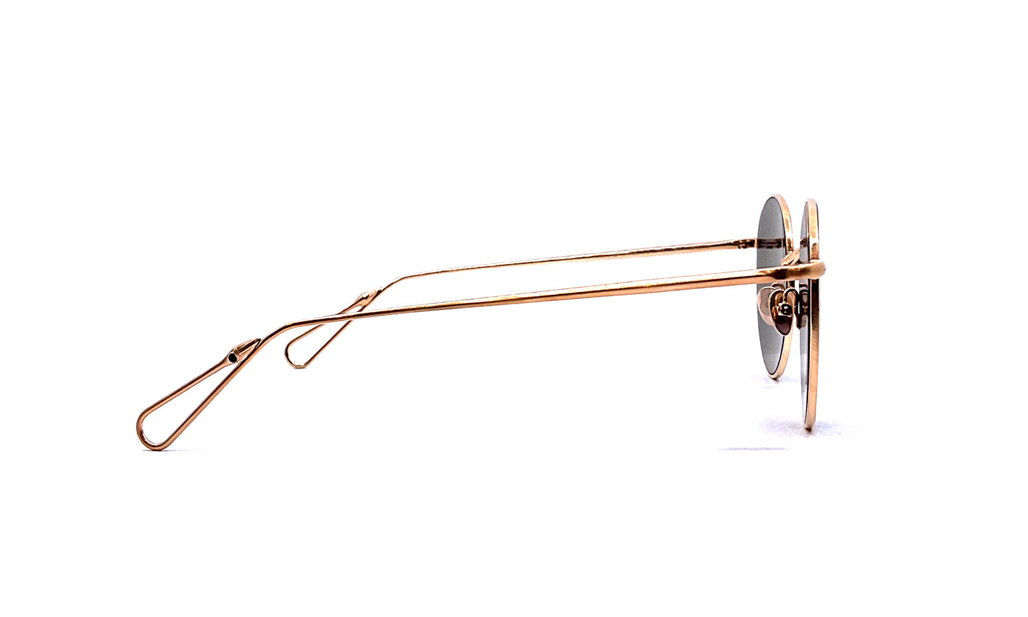Ahlem Place de la Madeleine Sunglasses - NT Brushed Rose Gold Frame | Luxury UV Protection Shades for Women & Men | Perfect for Beach, Driving & Outdoor Activities