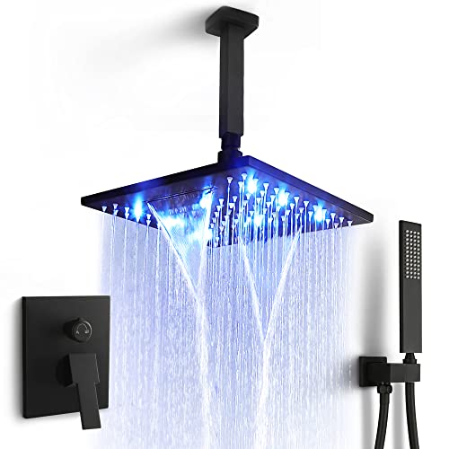 Ceiling Mount Matte Black