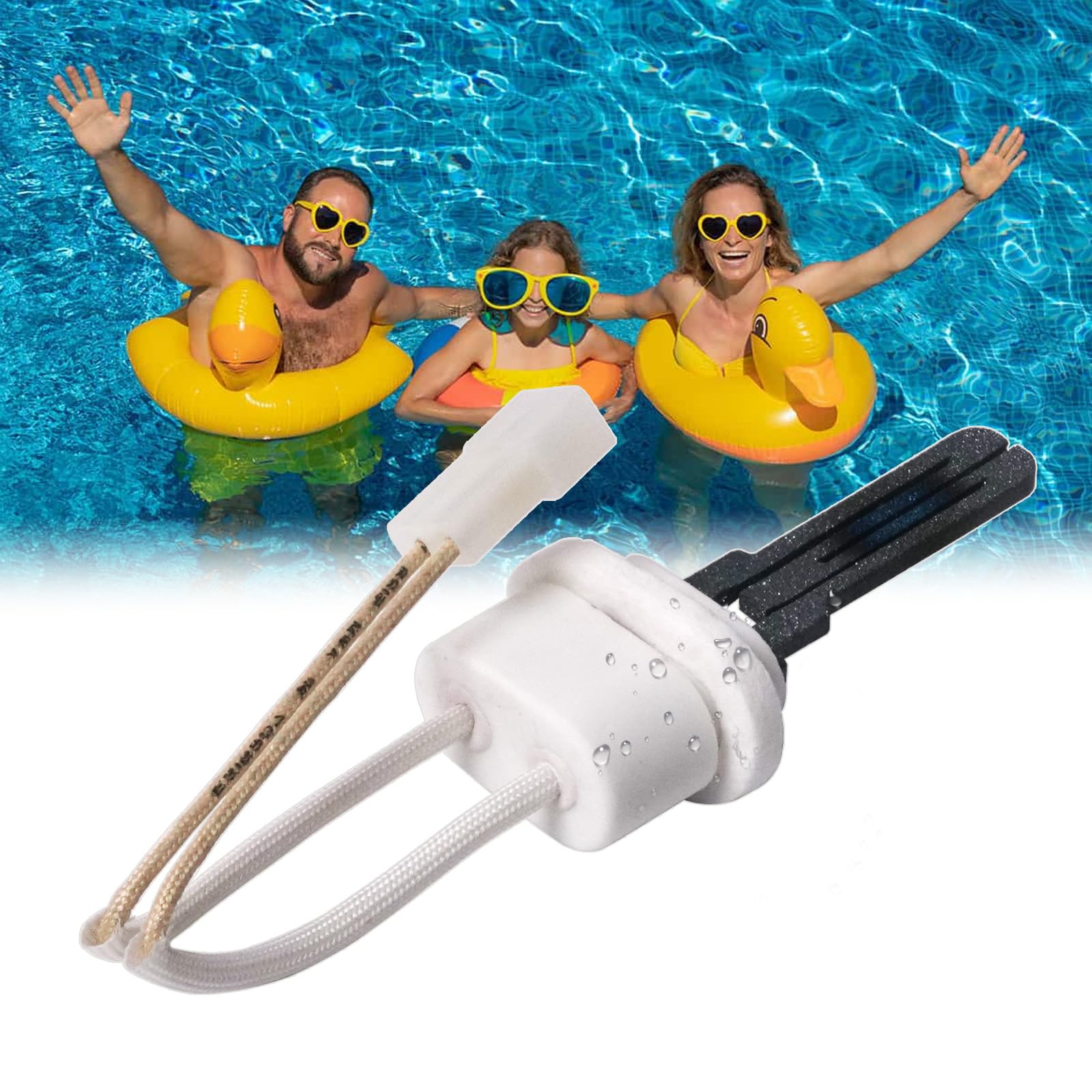 Pentair MasterTemp & Sta-Rite Max-E-Therm Pool Spa Heater Igniter with Gasket - Replacement for 77707-0054 - Perfect for 200/250/300/400 Models - Ideal for Backyard Pool Heating & Hot Tub Maintenance