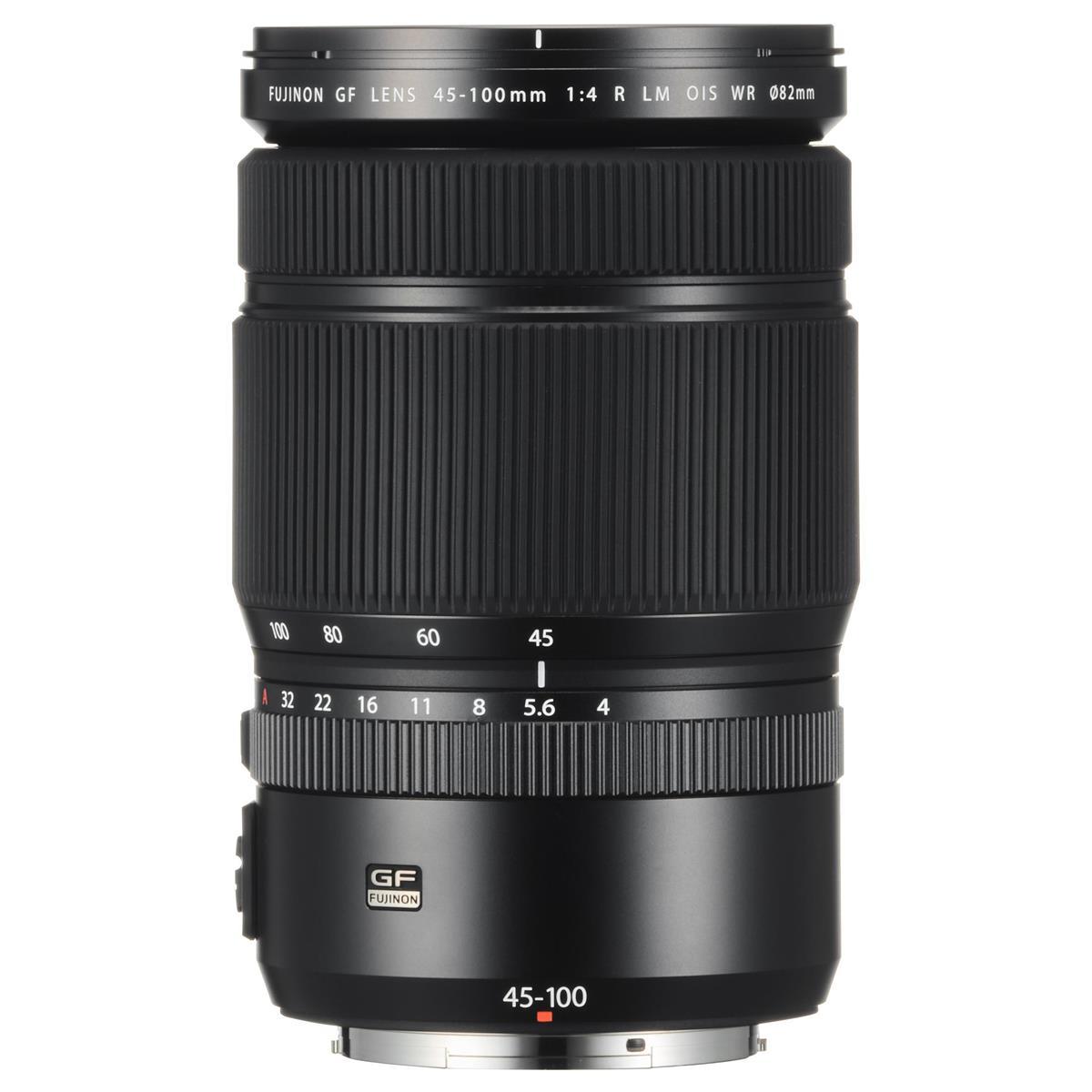 FUJIFILM GF 45-100mm f/4 R LM OIS WR Lens for GFX Medium Format Cameras - Professional Portrait & Landscape Photography Gear