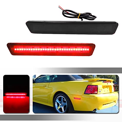 Smoked Lens Red Led
