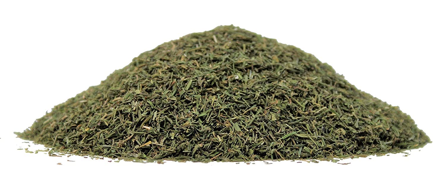 Premium All Natural Dried Dill Weed - 2 Lbs Bulk Bag | Fresh Dry Dill Spice Herb for Seasoning Soups, Fish, Chicken, Salad Dressing & Dips | Gourmet Kosher Spice | Perfect for Home Cooking, Meal Prep & Restaurant Use