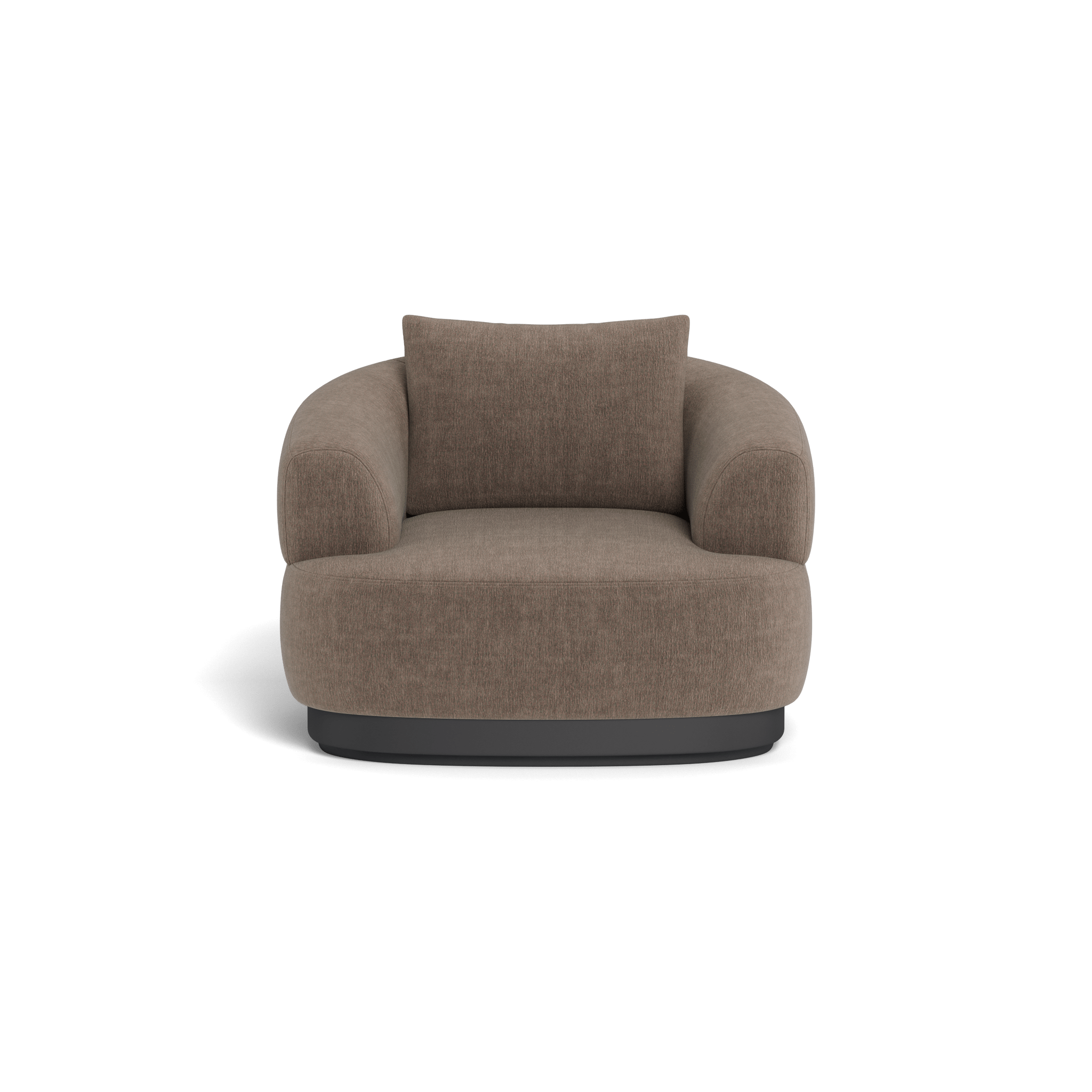 Amalfi Swivel Lounge Chair - 360-Degree Rotating Modern Accent Chair for Living Room, Bedroom, or Office - Perfect for Relaxing, Reading, and Entertaining