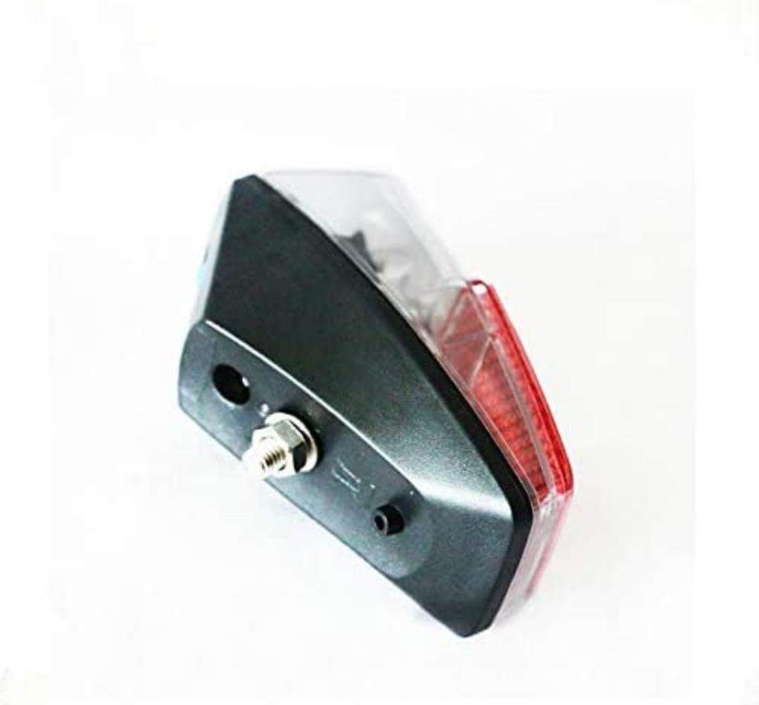 Qin Bicycle LED Taillights - Waterproof Retro Fender Mount Bike Rear Light with Multiple Modes for Night Cycling Safety | Perfect for Urban Commuting, Road Bikes & Vintage Bicycles