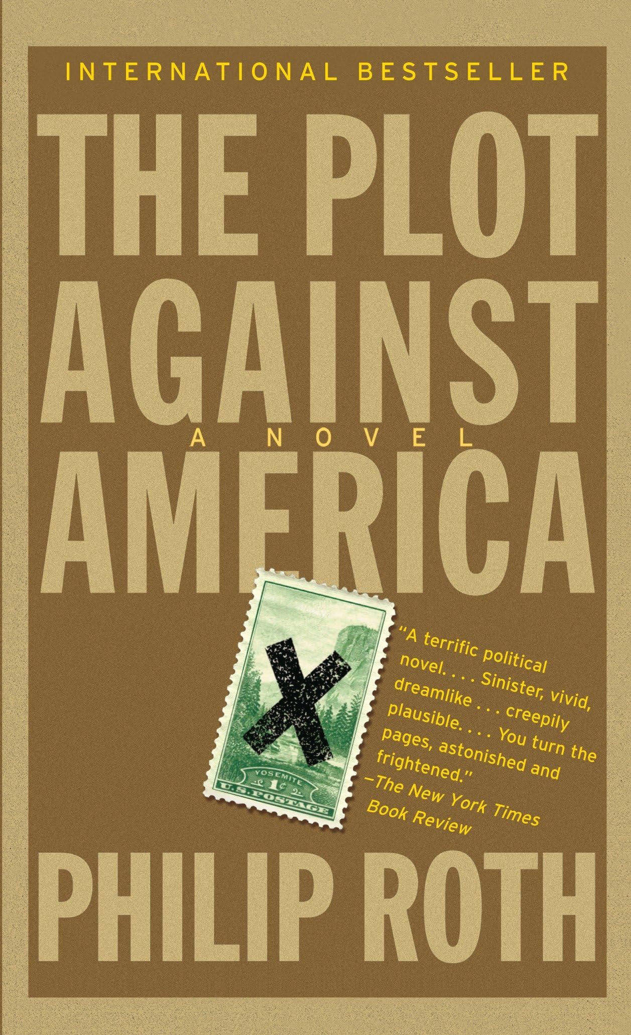 The Plot Against America by Philip Roth - Historical Fiction Novel | Political Thriller & Alternate History | Perfect for Book Clubs & History Enthusiasts