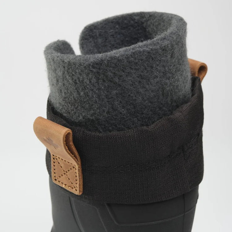Kamik Black Tundra Jr Boot - Waterproof Winter Snow Boots for Kids - Perfect for Outdoor Play, Snowy Adventures & Cold Weather