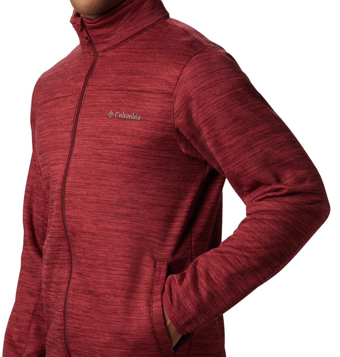 Columbia Men's Birch Woods II Full Zip Fleece Jacket - Warm & Comfortable Outdoor Fleece for Hiking, Camping & Casual Wear
