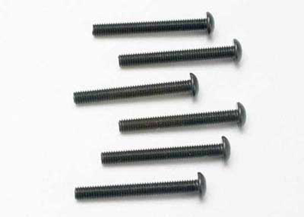 Stainless Steel Button Head Machine Screws 3x25mm (M3 x 25mm) - Hex Socket Drive, Pack of 50 - Perfect for DIY Projects, Furniture Assembly, and Automotive Repairs