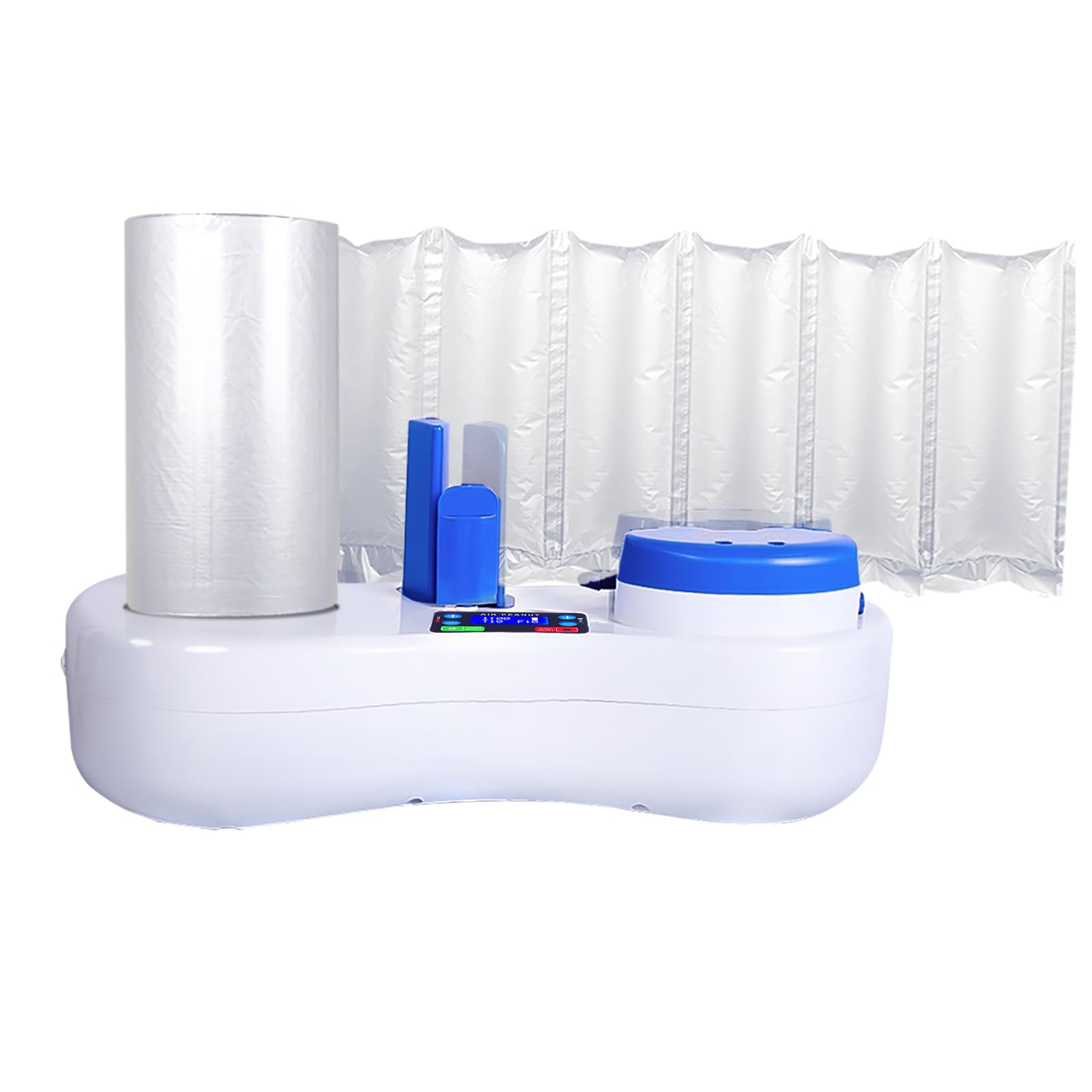 **Air Pillow Machine for Void Fill Packaging - 13 Ft/min High Speed, No Preheat Required, Seals All Film Types - Includes 1 Free Test Film - Ideal for E-commerce, Shipping, and Fragile Item Protection**