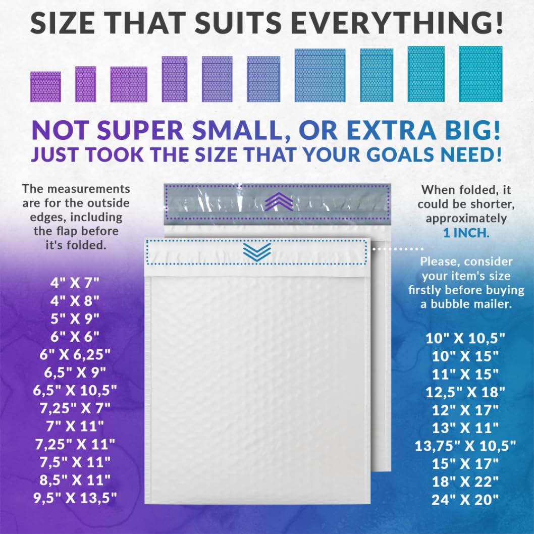 ABC Poly Bubble Mailers 4