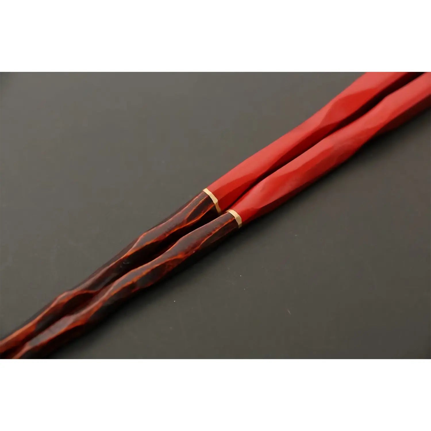 Premium Echizen Lacquerware Wooden Couple Chopsticks - Handcrafted Japanese Dining Gift Set for Couples, Anniversaries & Romantic Dinners - Carpe Diem Engraved