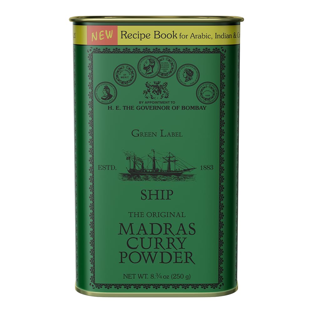 Premium Madras Curry Powder 250g - Authentic Indian Spice Blend for Cooking, Seasoning & Flavoring - Perfect for Curries, Soups, Marinades & Rice Dishes