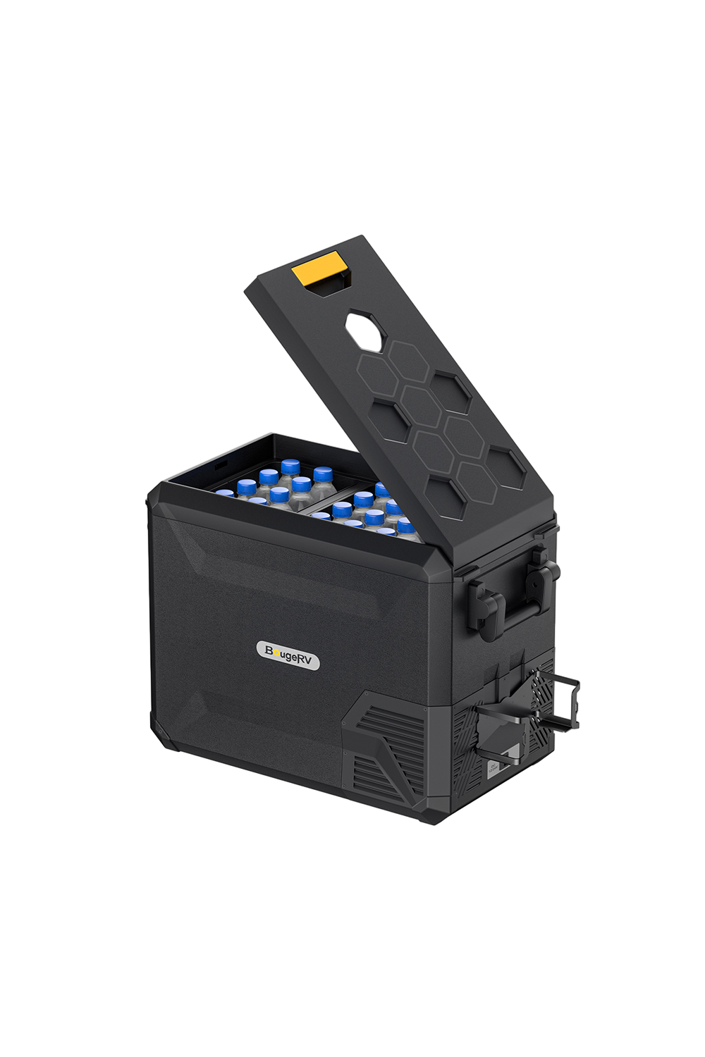 BougeRV ASPEN 40 12V 43QT Portable Refrigerator with 220Wh Backup Battery - Perfect for Camping, Road Trips & Outdoor Adventures