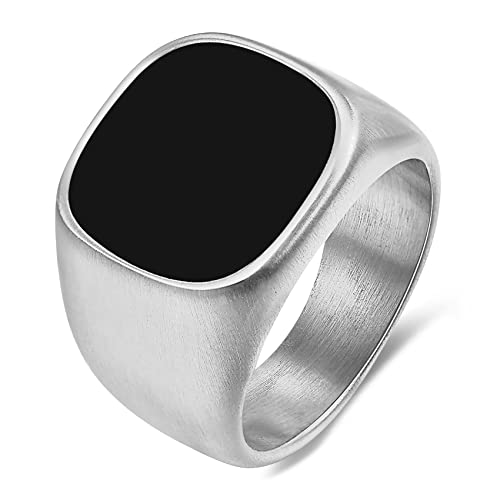 Square Silver+Black