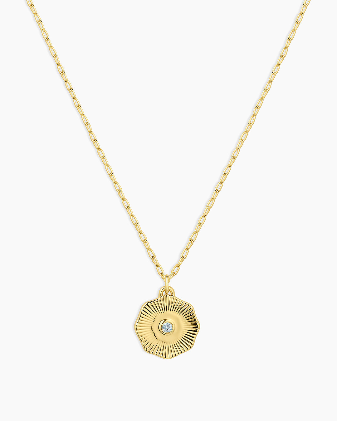 Birthstone Coin Necklace - Personalized Sterling Silver Pendant Jewelry for Women - Perfect Gift for Birthday, Anniversary & Mother's Day | Elegant Everyday Wear & Special Occasions