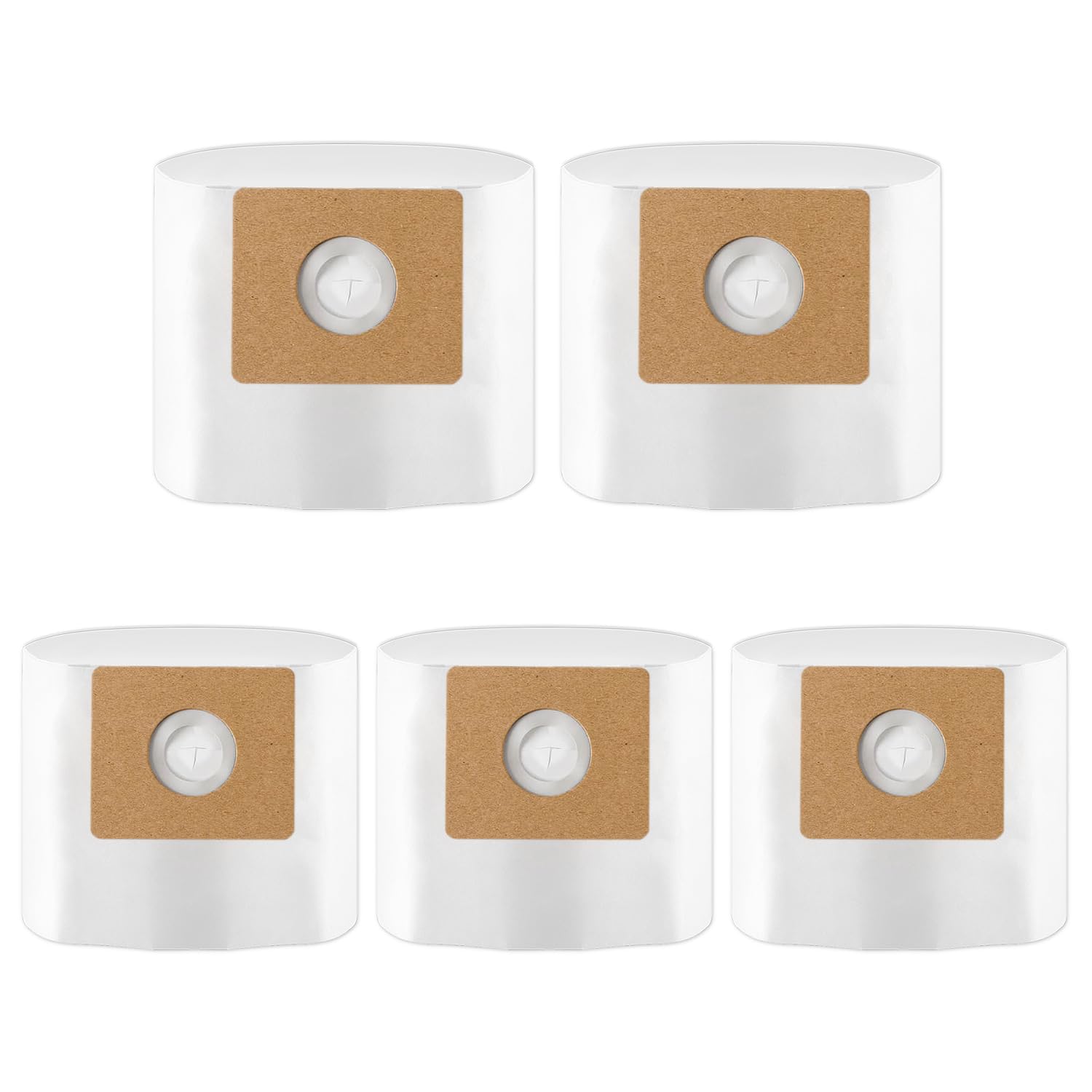 5 Pack 90667 Filter Bags Type A Replacement for 1-1.5 Gallon All Around Vacuum Cleaners - Compatible with Models 90667, 9066700, 9066733 - Perfect for Home Cleaning, Pet Hair Removal & Workshop Dust Collection
