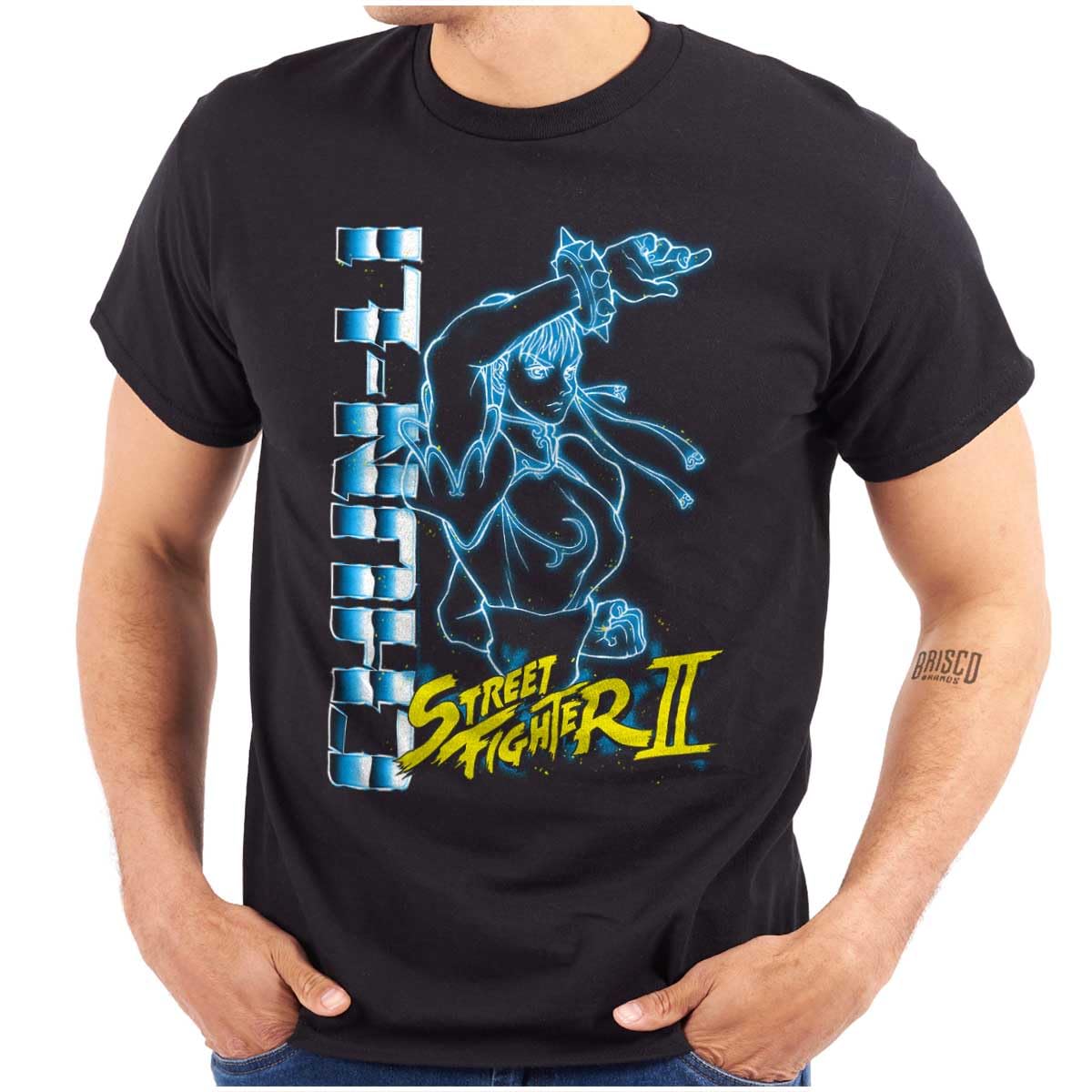 Street Fighter 90s Retro Chun-Li Graphic T-Shirt for Men & Women | Vintage Video Game Tee | Perfect for Cosplay, Gaming Events & Casual Wear