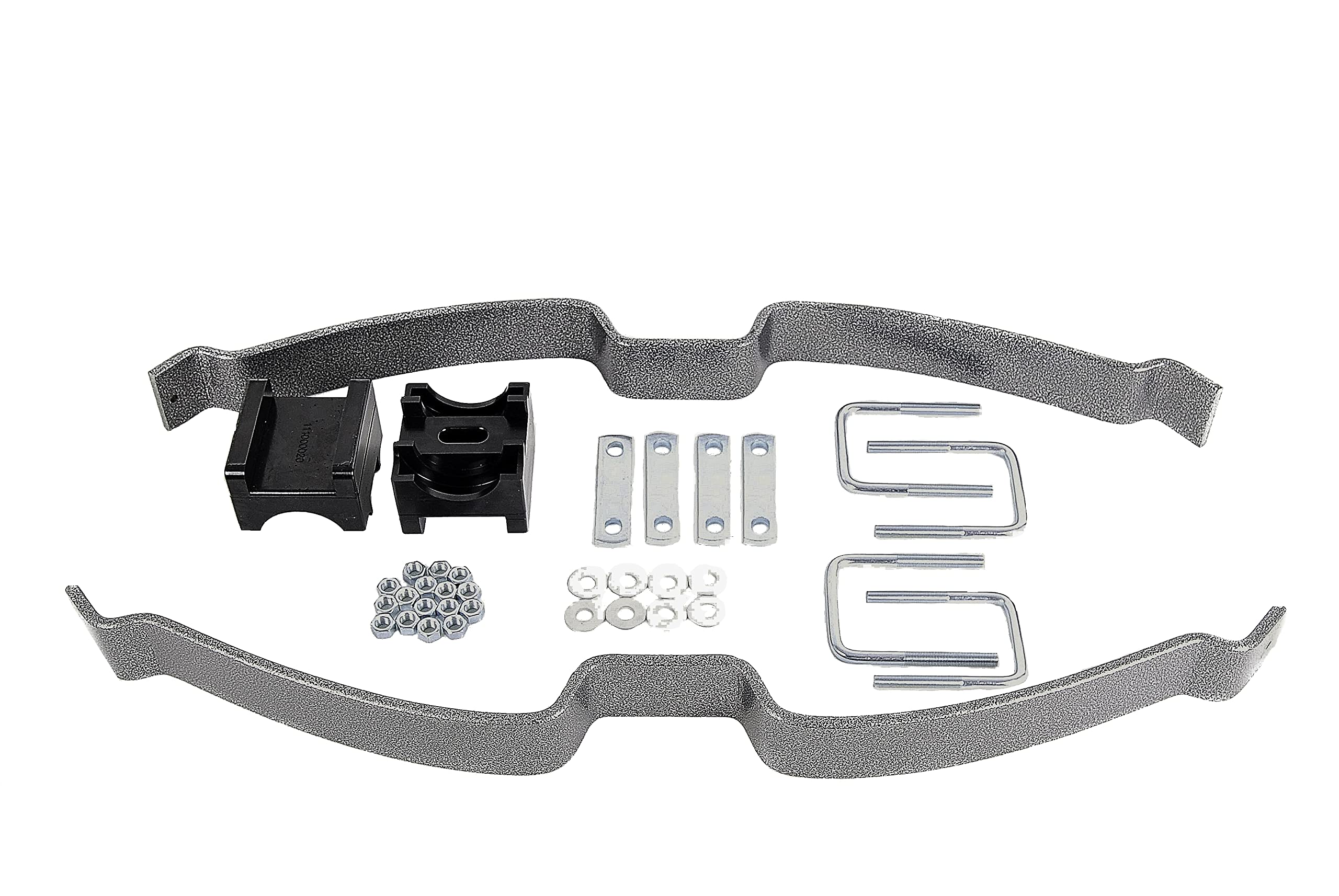 Hellwig 1904 Heavy Duty Helper Spring Kit for Trucks & SUVs - Improve Load Capacity & Towing Stability - Perfect for Off-Roading, Camping & Hauling